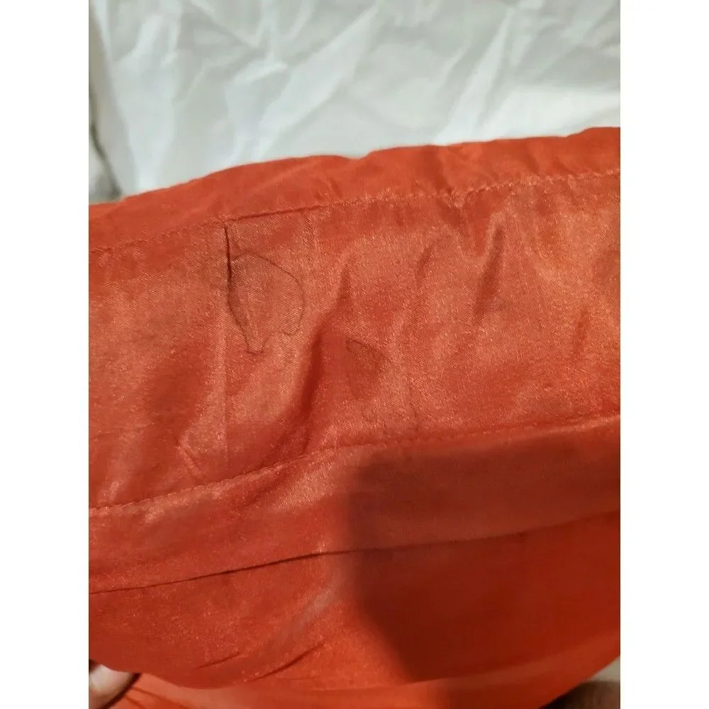 Pier 1 Imports Hand painted Mughal Pillow with Tassels Original Tags